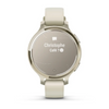 Lily® 2 Active  Lunar Gold avec bracelet en silicone blanc - 010-02891-00