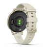 Lily® 2 Active  Lunar Gold avec bracelet en silicone blanc - 010-02891-00