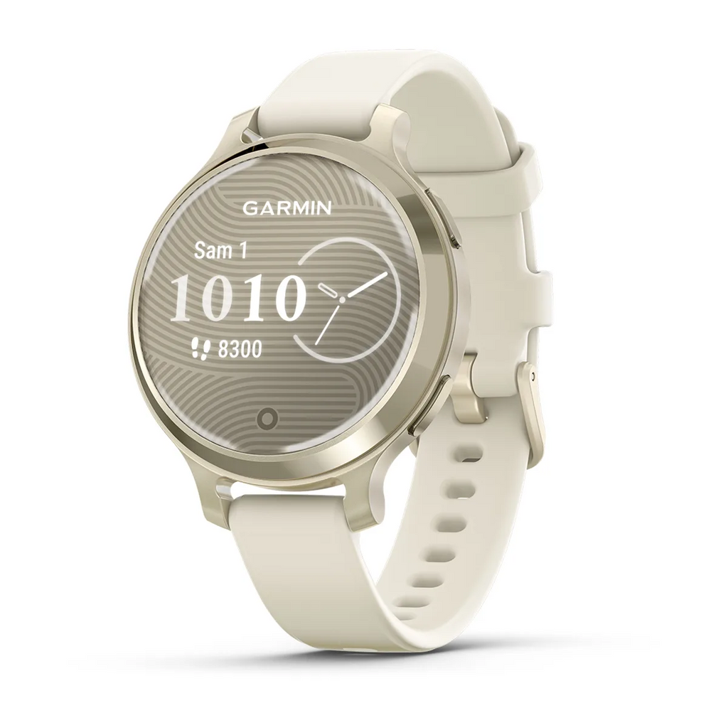 Lily® 2 Active  Lunar Gold avec bracelet en silicone blanc - 010-02891-00