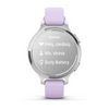 Lily® 2 Active  Silver avec bracelet en silicone lilas - 010-02891-01