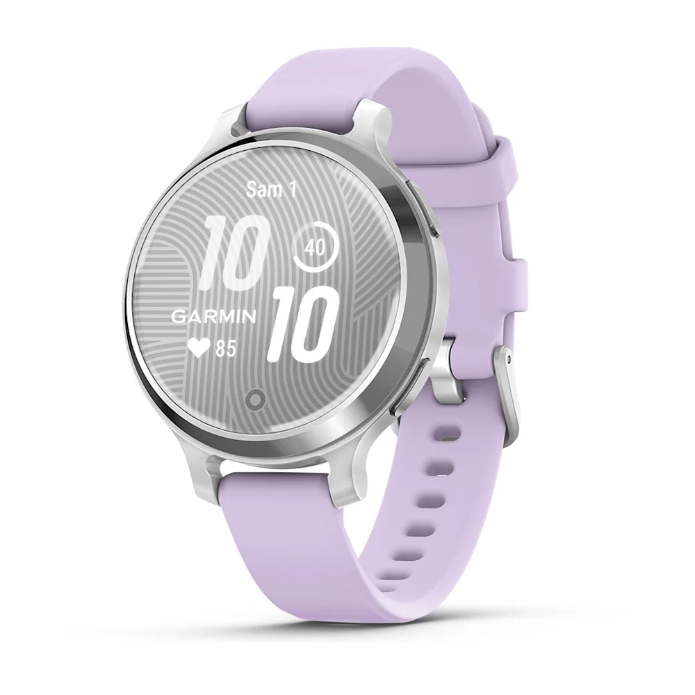 Lily® 2 Active  Silver avec bracelet en silicone lilas - 010-02891-01