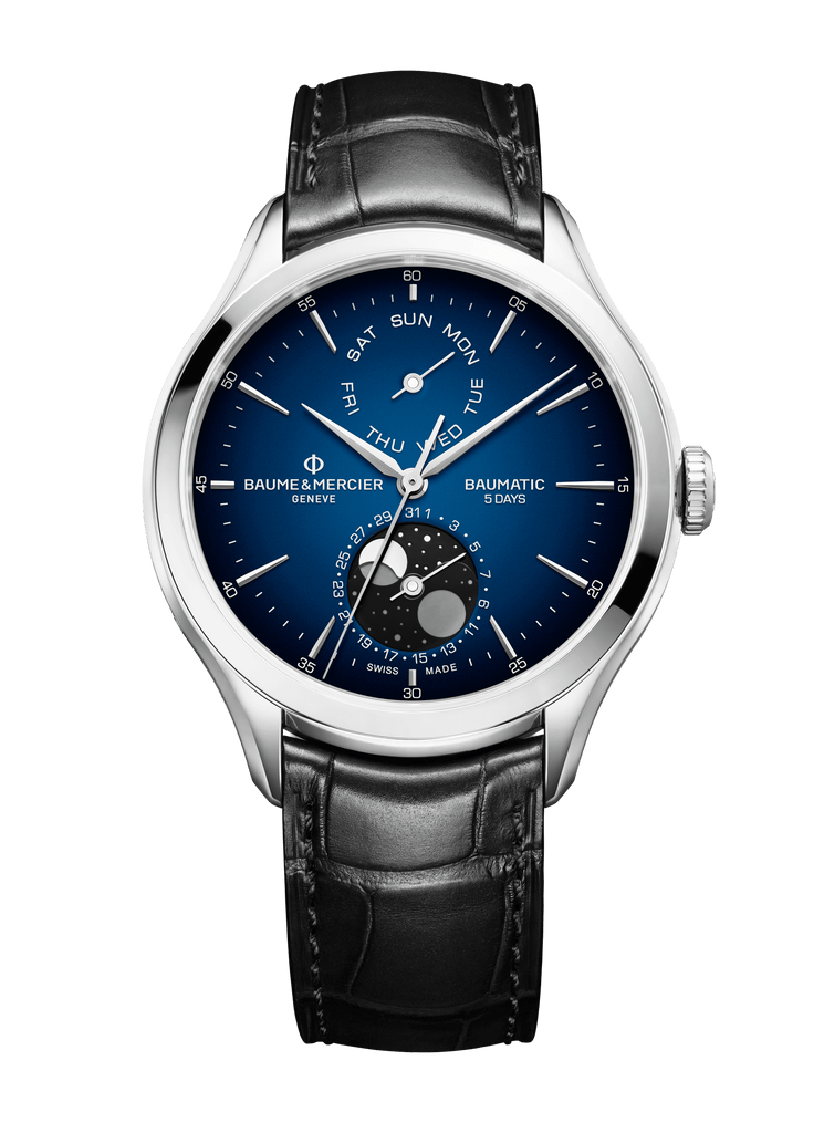 Clifton 10593 - Automatique Phases De Lune Jour Date - 42 MM