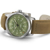 Montres Khaki Field Titanium Auto - H70205860 - 38 mm / Cuir