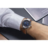 Montres Newport - 12288/15GON - 40.5 mm / Acier / Cuir - 